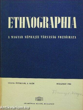 Ethnographia 1966/3.