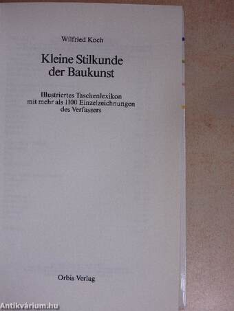 Kleine Stilkunde der Baukunst