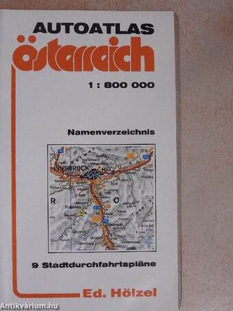 Autoatlas Österreich/Taschenplan von Wien