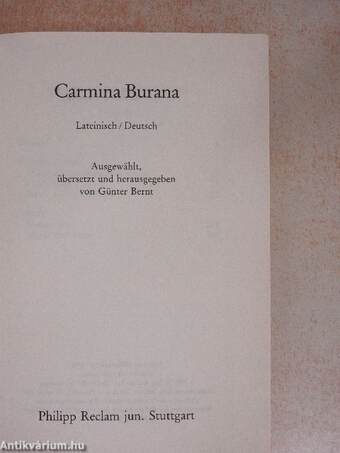 Carmina Burana