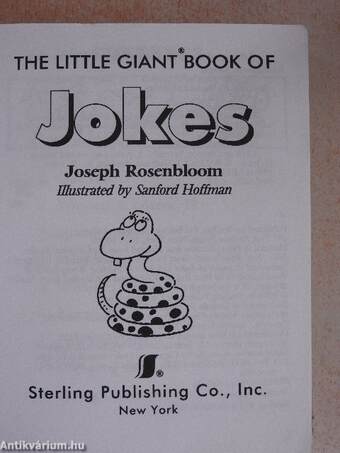 The Little Giant Book Of Jokes