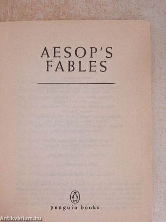 Aesop's Fables