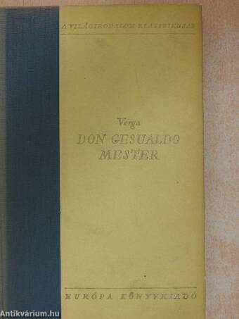 Don Gesualdo mester