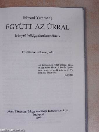 Együtt az Úrral