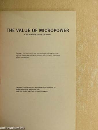 The Value of Micropower