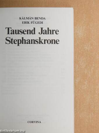 Tausend Jahre Stephanskrone