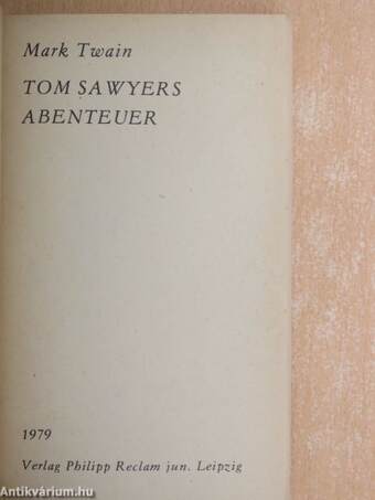 Tom Sawyers Abenteuer