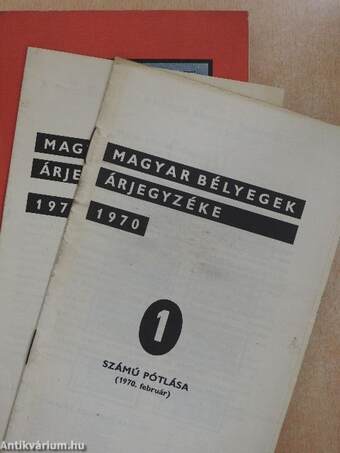 Magyar bélyegek árjegyzéke 1970