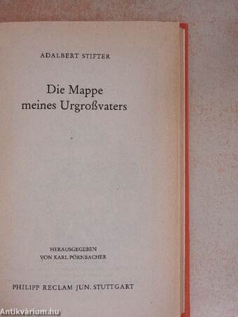 Die Mappe meines Urgroßvaters