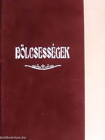 Bölcsességek