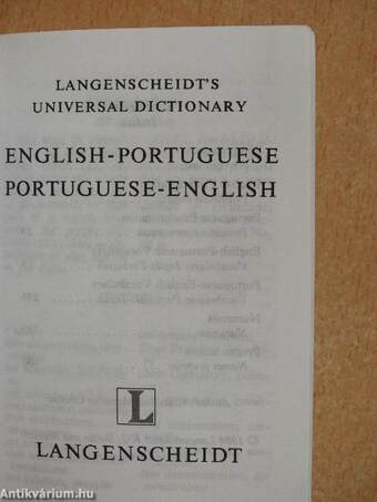 Langenscheidt's Universal Portuguese Dictionary