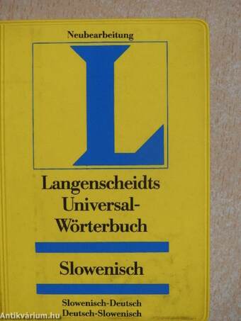 Langenscheidts Universal-Wörterbuch Slowenisch