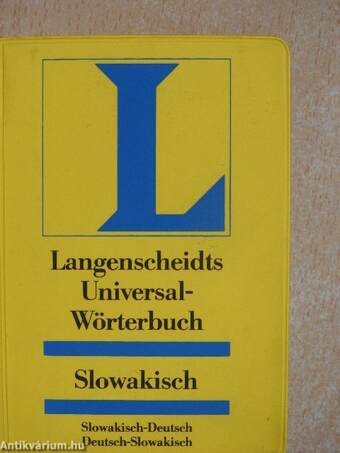 Langenscheidts Universal-Wörterbuch Slowakisch