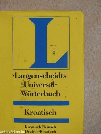 Langenscheidts Universal-Wörterbuch Kroatisch