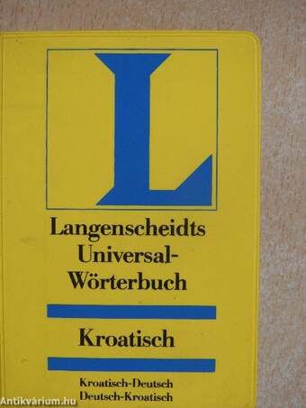 Langenscheidts Universal-Wörterbuch Kroatisch