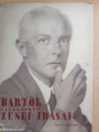Bartók Béla válogatott zenei írásai