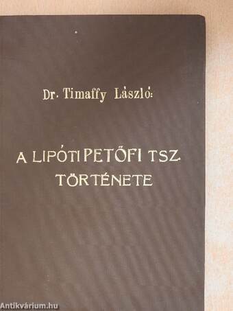 A lipóti Petőfi Tsz. története