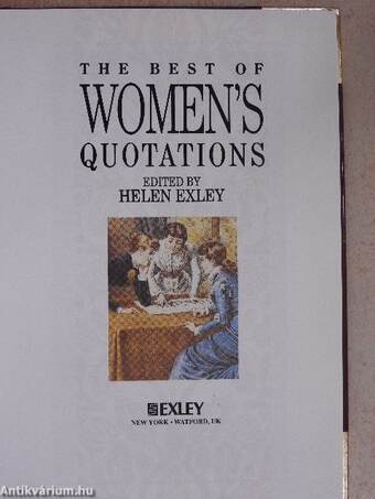 The best of Women's Quotations