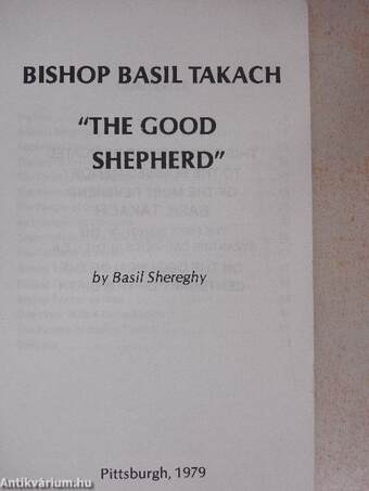 Bishop Basil Takach "The Good Shepherd"