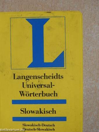 Langenscheidts Universal-Wörterbuch Slowakisch