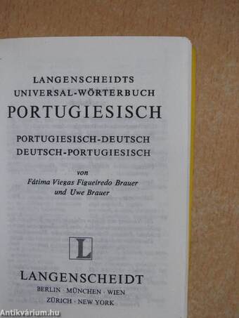 Langenscheidts Universal-Wörterbuch Portugiesisch