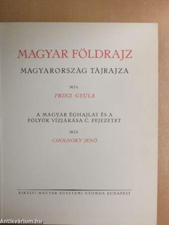 Magyar föld, magyar faj I.