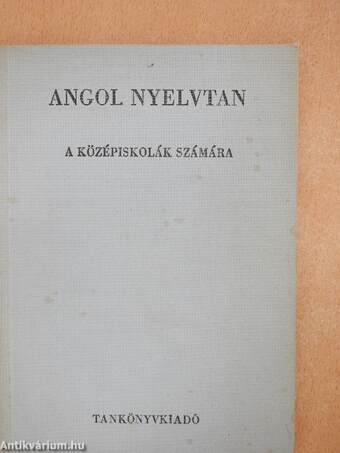 Angol nyelvtan