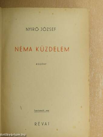 Néma küzdelem