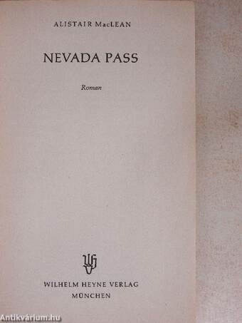 Nevada Pass