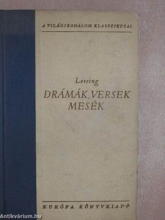 Drámák, versek, mesék