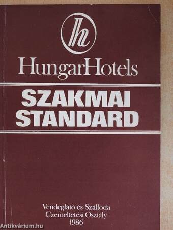 HungarHotels szakmai standard