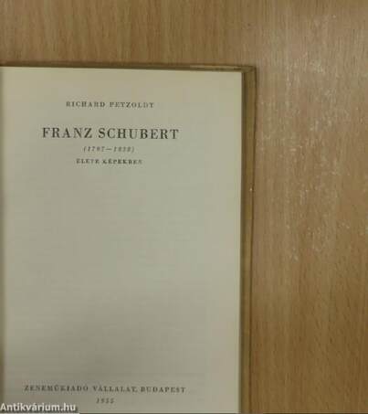 Franz Schubert élete képekben