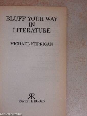 Bluff your way in Literature