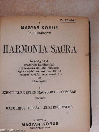 Harmonia Sacra