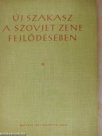 Új szakasz a szovjet zene fejlődésében