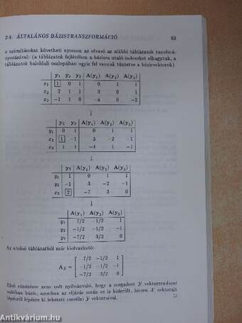 Lineáris algebra I. 