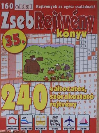 Zsebrejtvény könyv 35.