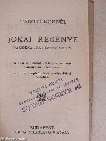 Jókai regénye