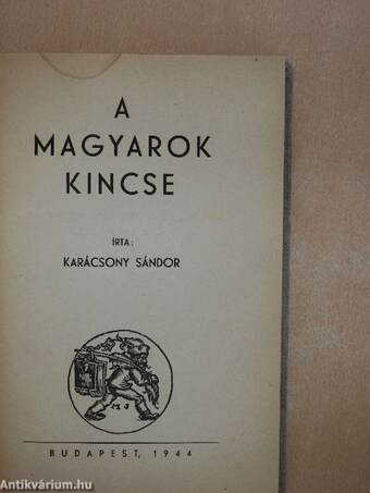 A magyarok kincse