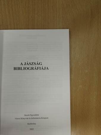 A Jászság bibliográfiája