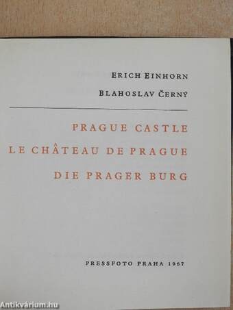 Prague Castle/Le chateau de Prague/Die Prager Burg