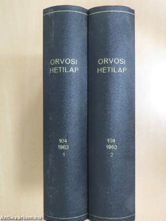 Orvosi Hetilap 1963. január-december I-II.