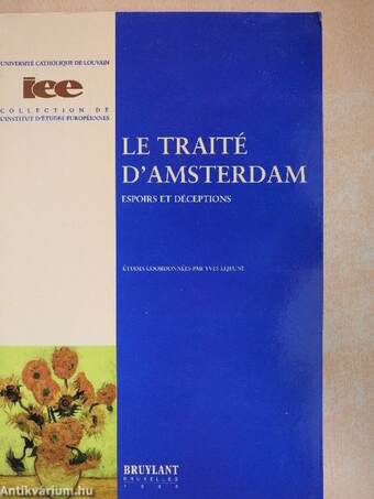 Le Traité D'Amsterdam