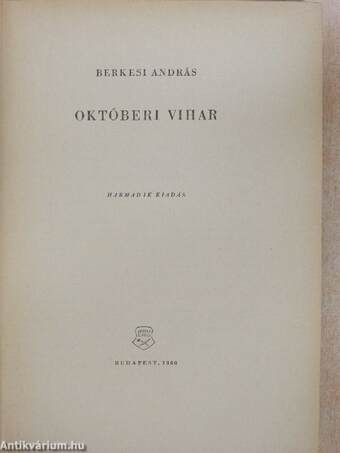 Októberi vihar