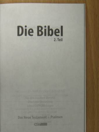 Die Bibel 2.