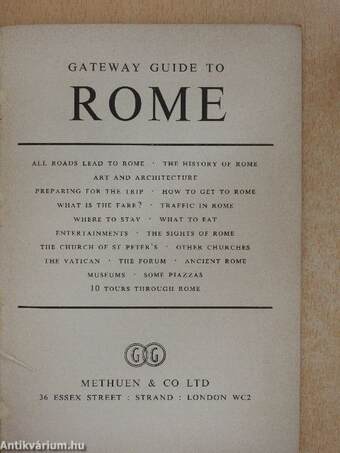 Gateway Guide to Rome