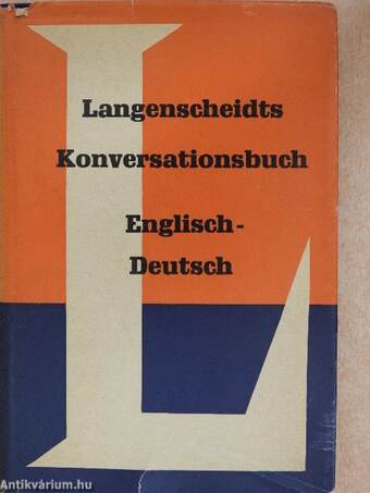 Langenscheidts Konversationsbuch Englisch-Deutsch