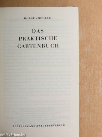 Das praktische Gartenbuch