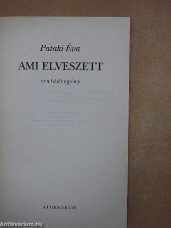 Ami elveszett