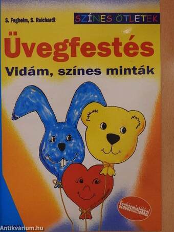 Üvegfestés - Vidám, színes minták